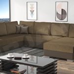 Ecksofa Olga SALE!, Elegante BIG Couch, Design U-Form Eckcouch, Ecksofa, Farbauswahl, Wohnlandschaft (Ecksofa Rechts, Soft 024 + Lux 03)