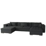 Mirjan24  OUTLET ! Ecksofa Wicenza SALE! Big Sofa Eckcouch Couch! mit Schlaffunktion Bettfunktion! Design Wohnlandschaft! U-Form (Dot 95)