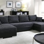 Sofa Couchgarnitur Couch Sofagarnitur TIGER 3 U Polstergarnitur Polsterecke Wohnlandschaft mit Schlaffunktion