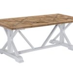 CLP Esszimmertisch ADAMO aus Holz | Handgefertigter Holztisch im Landhausstil | In verschiedenen Größen erhältlich