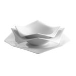 Rosenthal - A La Carte-Origami Set 3-tlg. - Geschirrset - Porzellan - weiß