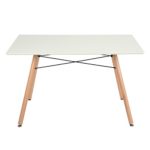 homycasa Rechteck Esstisch, Eames Küche Esstisch Kaffee, Tisch, weiß