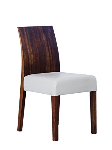 Brasilmöbel Stuhl 'Rio Eucalypto', 45 cm Sitzhöhe, Pinie Massivholz, Farbton Eiche antik