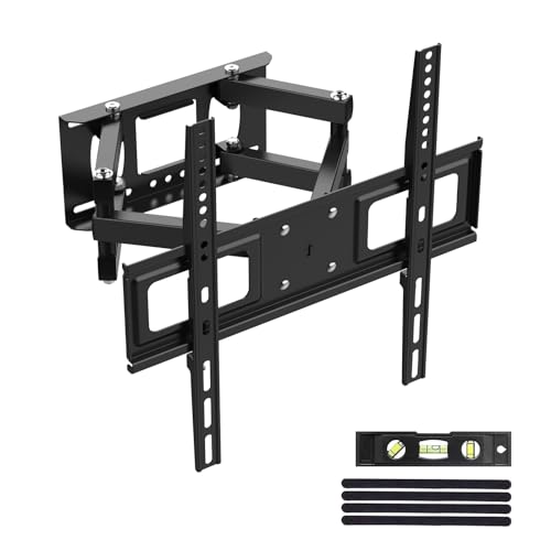 GRIFEMA TV Wandhalterung für 26-65 Zoll Bildschirme, Schwenkbare Neigbare und Ausziehbar TV Mount für LED, LCD, OLED, 4K Fernseher, Universal TV Halterung bis zu 35kg max. VESA 400 x 400 mm